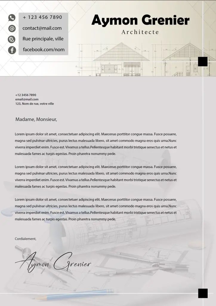 Lettre De Motivation Architecte — free download
